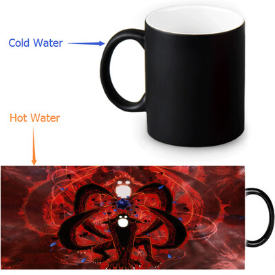 

Naruto 350ml12oz Heat Reveal Mug Color Change Coffee Cup Sensitive Morphing Mugs Magic Mug Milk Tea Cups