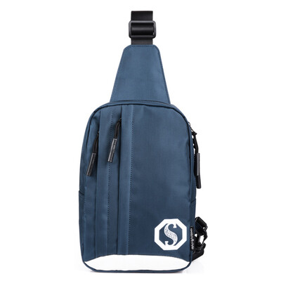 

Autumn&winter mens bags fashion trends personalitystreet Oxford cloth leisure students luminous Shoulder Bag