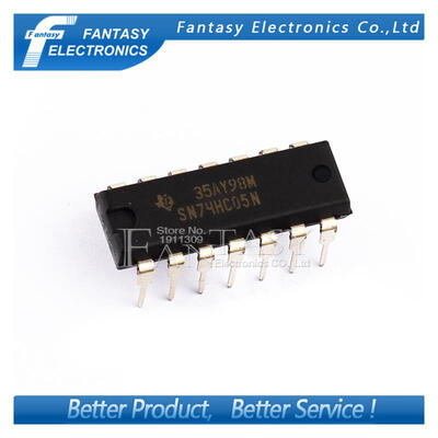 

50PCS SN74HC05N DIP14 SN74HC05 DIP 74HC05 new&original IC free shipping
