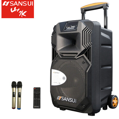 

Shanshui SANSUI SS1-12 Square Dance Audio Bluetooth Speaker Outdoor Portable Speaker High Power Wireless Microphone Speaker