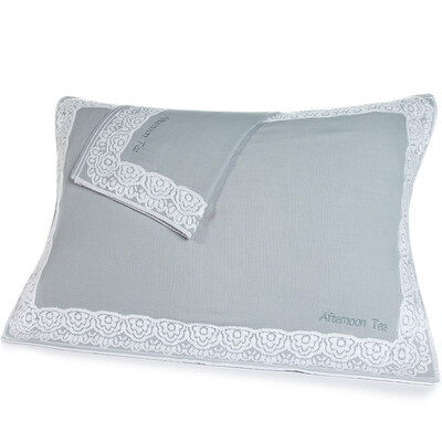 

Sanli cotton fabric edge pattern pillow towel 1 AB version of 53×75cm2 installed