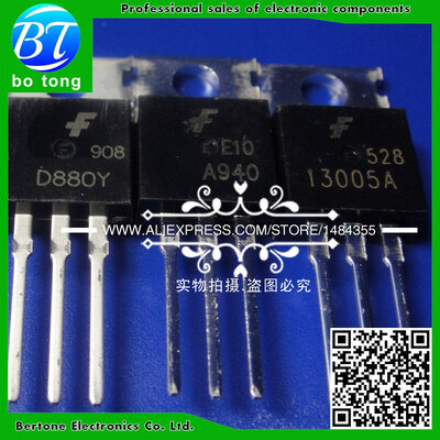 

10PCS 2SA940 A940 15A 150V PNP power transistor TO-220