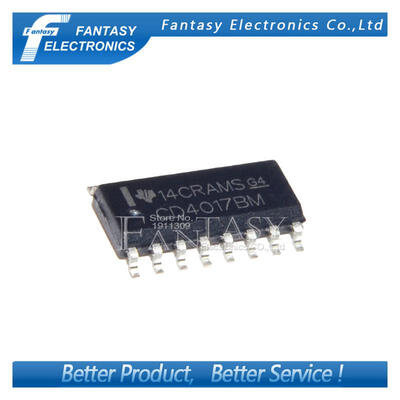 

100PCS CD4017BM SOP16 CD4017 SOP CD4017BM96 SMD new&original IC free shipping