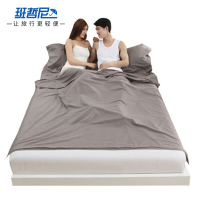 

Banjini folding dirty sleeping bag adult travel outdoor travel must-have portable hotel hotel across dirty sheets with breathable zipper opening double camel