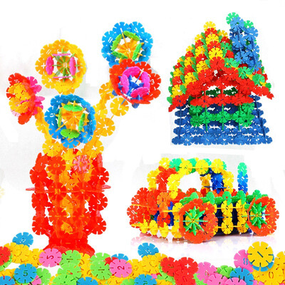 

Bei En beiens children&39s educational toys digital thickened snowflake piece building block toys 110