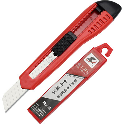 

Kraft Weir 1PC Large Utility Knife Wallpaper Knife Paper Knife 1 Box Art Blade 10 Pieces 18mm Large KU2719