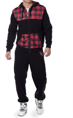 

New men's fashion hoody suit set