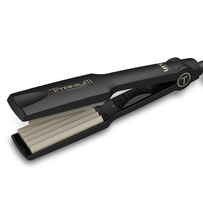

Lena hair sticks fluffy pad hair roots corn perm wave small curling plate mini inner buckle bangs hair straightener does not hurt the hair 5 teeth LN-86W