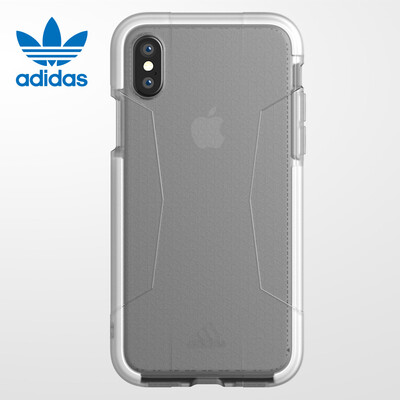 

Adidas iPhone X Mobile Shell Industrial Heavy Duty Strike Cushion Durable Non-slip Protective Cover Transparent All-inclusive Soft Shell - Transparent White