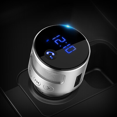 

yantu По пути автомобиль MP3-плеер может подключить музыку u диск автомобиля Bluetooth hands-free телефон FM-передатчик прикуривателя двойной USB3.1A автомобиль