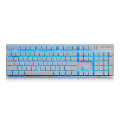 

Ajazz ROBOCOP Проводная механическая игровая клавиатура Backlight Red Switch 104 Keys Anti-ghosting - White