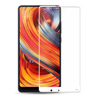 

Белый Xiaomi Mix 2 закаленное стекло 0,26 мм 2.5D Full Screen Arc Edge Взрывозащищенная мембранная стеклянная пленка