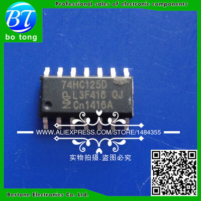 

50PCS 74HC125D SN74HC125D SN74HC125 74HC125 SOP-14