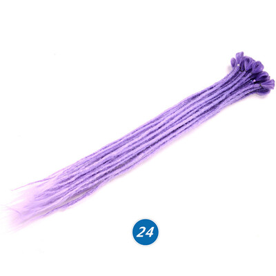 

Ombre Crochet Braids Hair 24 inch Kanekalon Dreadlocks 24 Colors Available synthetic Hair Extensions