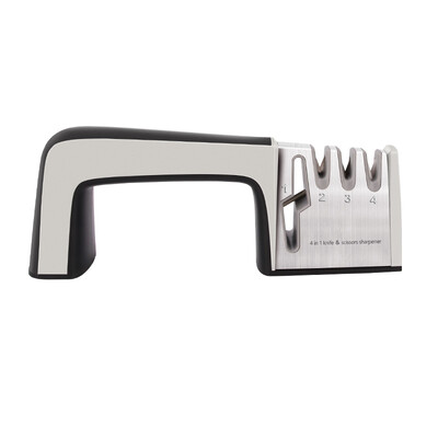 

Baijie sharpener home kitchen knife sharpening stone scissors multi-angle corner sharpening knife 4 in 1