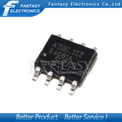 

100PCS AT24C01 SOP8 AT24C01A SOP AT24C01A-SU27 SMD new and original IC free shipping