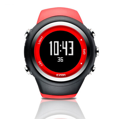 

EZON T031 GPS часы Открытый 5ATM водонепроницаемый цифровые часы Скорость Расстояние многофункциональную Мужчины Спортивные часы