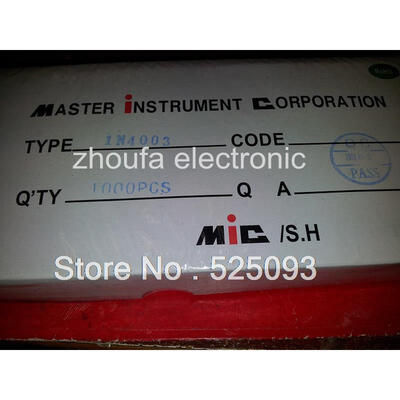 

1000pcslot 1N4003
