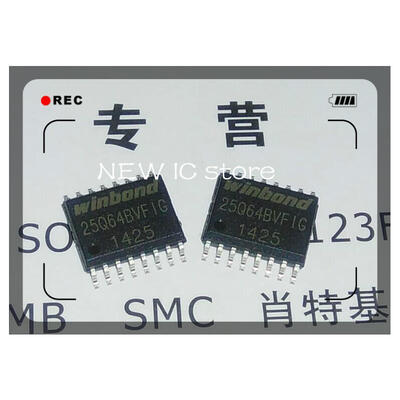 

10pcs ICS 100% NEW ORIGINAL W25Q64BVSFIG W25Q64BVSFI W25Q64 WINBOND SOP16