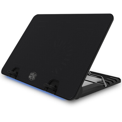 

CoolerMaster ERGOSTAND Rotor IV Notebook Cooler 14CM Fan 4 USB LED Blu-ray 5 speed adjustable height