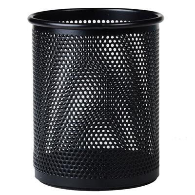 

Chenguang  & G ABT98403 metal mesh round pen holder storage box black