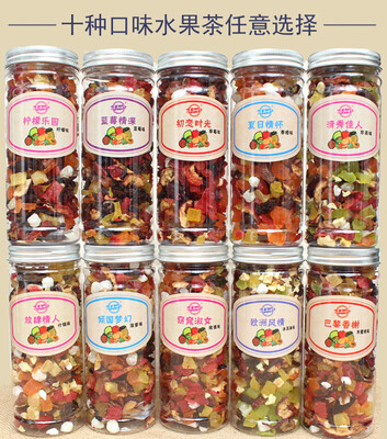 

Chinese Canned flower tea flower tea flower fruit tea F254