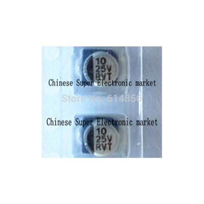 

20PCS 25V 10UF SMD 4x54mm chip Aluminum Electrolytic Capacitor