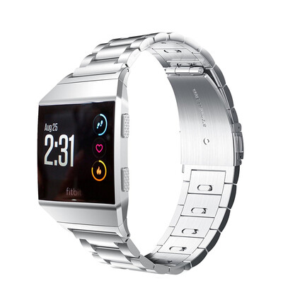 

Ремешок из нержавеющей стали Перемещение ссылок вручную для Fitbit Ionic Watch