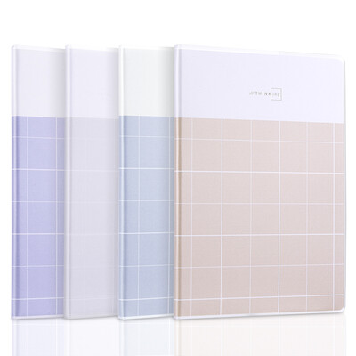 

Deli deli 4 32K72 page square inch series student rubber sleeve soft copybook notebook notebook T3272-01JY