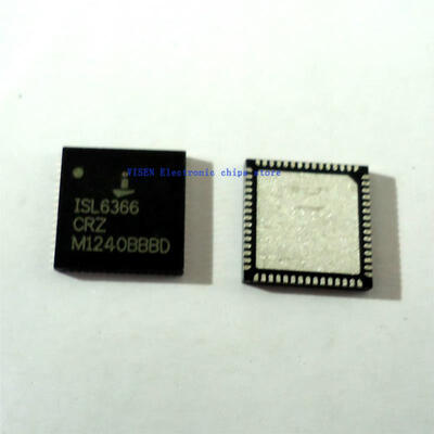 

5pcslot INTERSIL ISL6366CRZ ISL6366 QFN Dual 6-Phase 1-Phase PWM Controller for VR12IMVP7 Applications