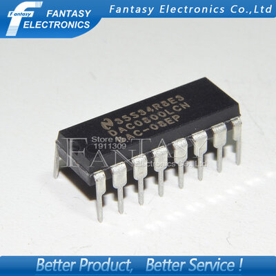 

10PCS DAC0800LCN DIP16 DAC0800 DIP new and original IC free shipping