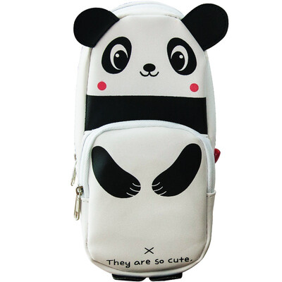 

Guangbo GuangBo large capacity pencil pockets students stationery bag storage bag Meng Chong Panda HBD02358