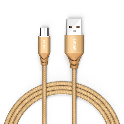 

LEJIE Micro USB Charging&Data Transfer Cable 15M Gold LUMC-2150E