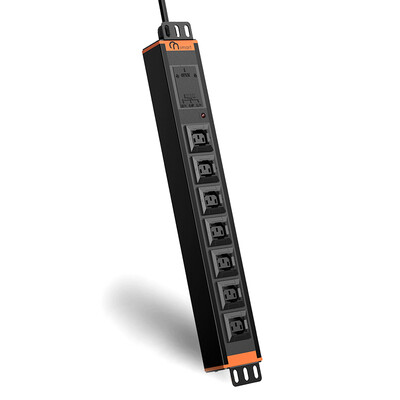

ON HPD1810A 8-bit 10A universal hole with light switch PDU cabinet power socket can be customized high power pdu socket