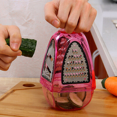 

ORZ Versatile Fruits Slicer With Stainless Steel Kitchen Supplies Grater Cheese Zester Slicer Hand Grater Ginger Potato