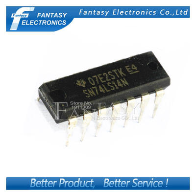 

50PCS SN74LS14N DIP14 SN74LS14 DIP 74LS14N 74LS14 new and original IC free shipping