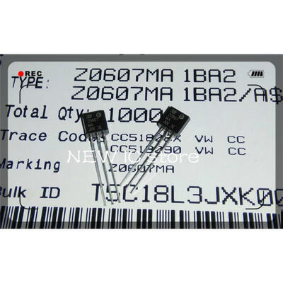 

100pcs/lot New Z0607 Z0607MA TRIAC 0.8A/600V TO-92