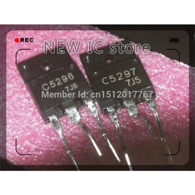 

50pcslot 2SC5297 C5297 SANYO TO-3PF Free shipping
