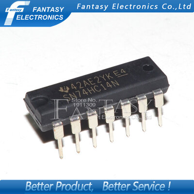 

50PCS SN74HC14N DIP14 SN74HC14 DIP 74HC14N 74HC14 new and original IC free shipping
