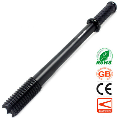 

LED Flashlight Tactical Mace Flashlight Olight Self-defense Hunting Torch 18650 Rechargeable Camping Portable Light Waterproof