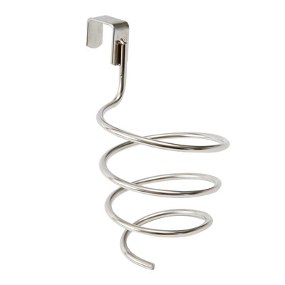 

ORZ Over Door Hair Dryer Holder Blow Stainless Steel Stand Bathroom Cabinet Storage Rack