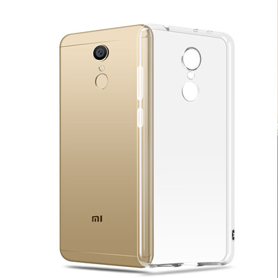 

Yuee (yueke) просо красный рис 5plus телефон оболочка крышка все TPU прозрачные мягкие оболочки мобильных телефонов наборы для мужчин и женщин применяются к просо красный рис 5 плюс