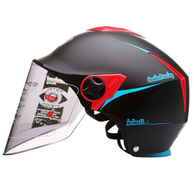 

Tanked Racing Motorcycle Helmet Electric Battery Helmet T507 Spring / Summer Helmet  Code Black Black Forest