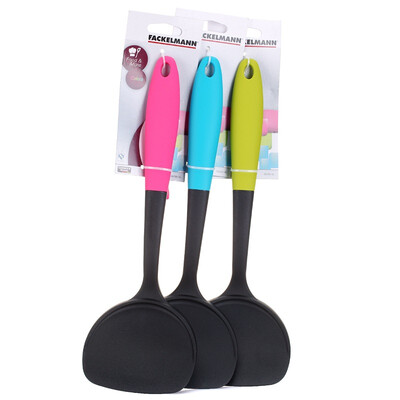 

Germany Fackelmann Nonstick silicone slotted Pan turner pot shovel cooking spatula fried shovel color random