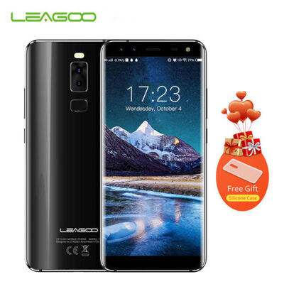 

LEAGOO S8 Smartphone 5.72 '' HD + IPS 1440 * 720 Экран Android 7.0 MTK6750 Octa Core 3GB + 32GB Quad-Cam Fingerprint 4G Мобильный телефон