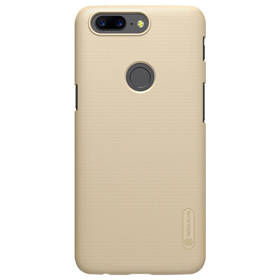 

Nillkin One Plus 5T Scrub Phone Case / Cover / Phone Case Gold