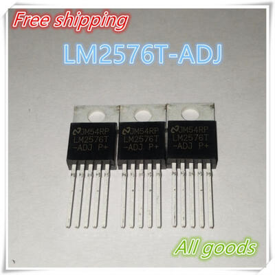 

Free Shipping100 PCS LM2576T-ADJ TO-220 LM2576T LM2576 SIMPLE SWITCHER 3A Step-Down Voltage Regulator