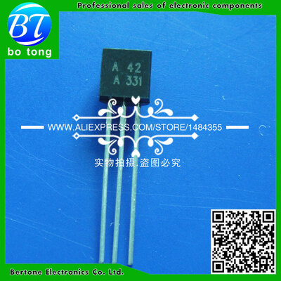 

Free shipping KSP42 KSP92 Each 100 pcs all 200pcs NPN PNP Transistor A42 A92 TO-92 Triode Transistor Bag Power Transistor