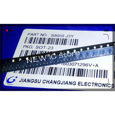 

Free Shipping 500pcs S8050 J3Y NPN SMD Transistor SOT-23 S8050 NEW 0.5A 25V