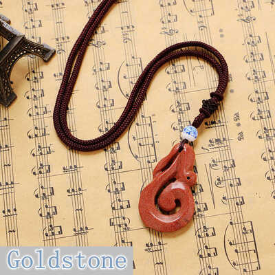 

1 pcs Yumten Party Necklace Dragon Pendant Natural Turquoise Woman Men Fine Jewelry Wonder Kpop Joias Gothic Erkek Kolyedog Destin